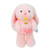 Aiji Rabbit Plush Toy Cute Little Rabbit Doll Doll Companionship and Comforting Doll Girl Gift