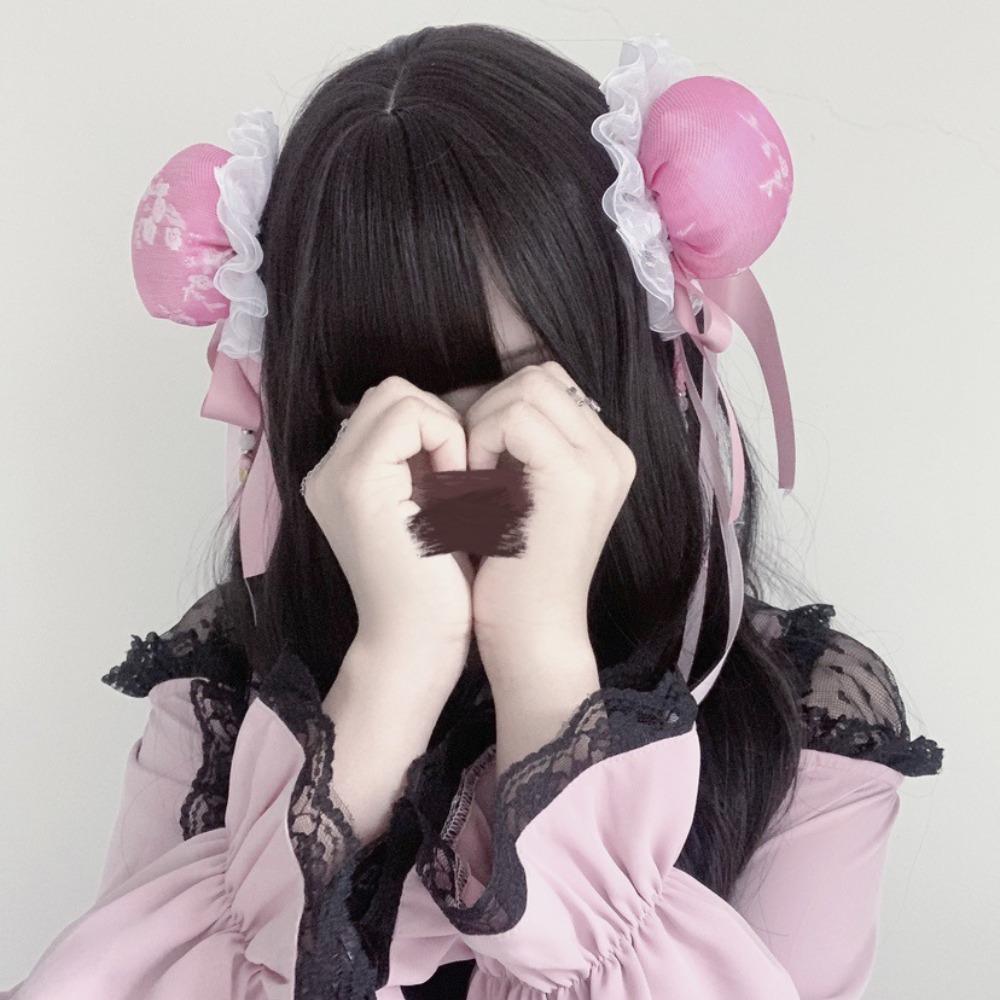 Women's Harajuku Steampunk Headwear Edge Clip Accessories Girls Chinese Style Bun Headpiece Tassel Lolita Y2K Gothic Hairpins