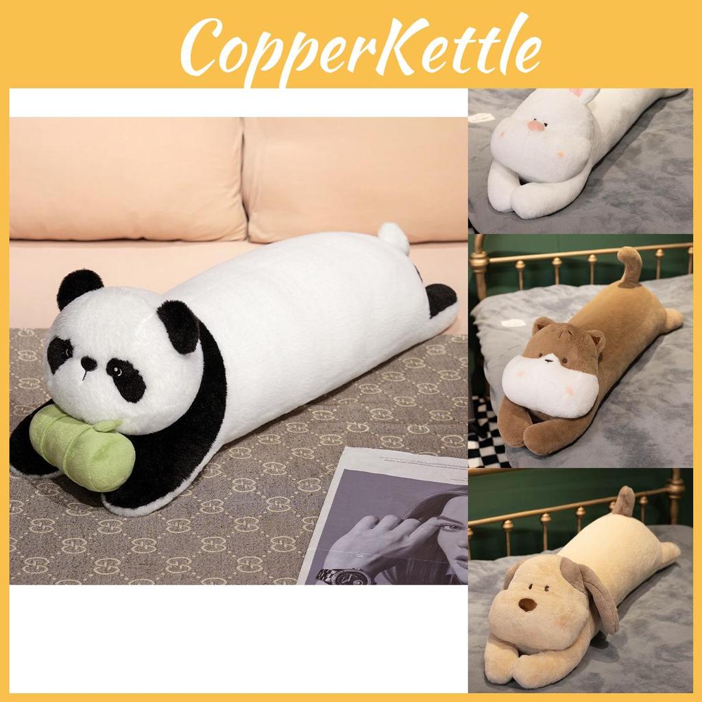 Soft Plush Long Animal Hugging Pillow Perfect For Bedtime Snuggles And Playtime