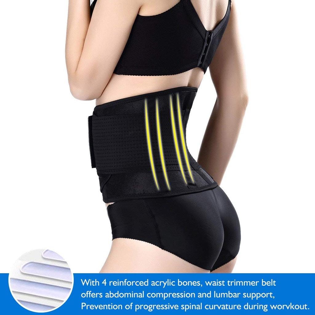 Waist Trainer Belt for Women Weight Loss Slimmer Compression Band for Tummy Control