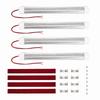 4 Pack 72LED LED Light Bar DC 12V-80V LED Interior Light Durable LED Light  Auto Repair