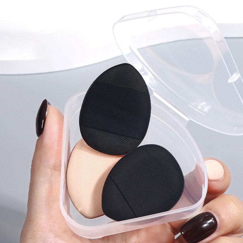 3/6 PCS Water Drop Thumb Puff Fingertip Air Cushion Powder Set Concealer Fingertip Belly Detail Mini Slipper Powder Puff