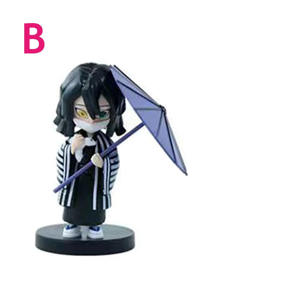 Plum Rain Series  Tanjiro Kamado Nezuko Anime Animation Figurine Creative Statue Model Ornament Surprise Present