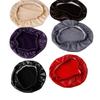 Elastic PU Leather Round Stool Chair Cover Waterproof Pump Chair Protector Bar Beauty Salon Small Round Seat Cushion Sleeves