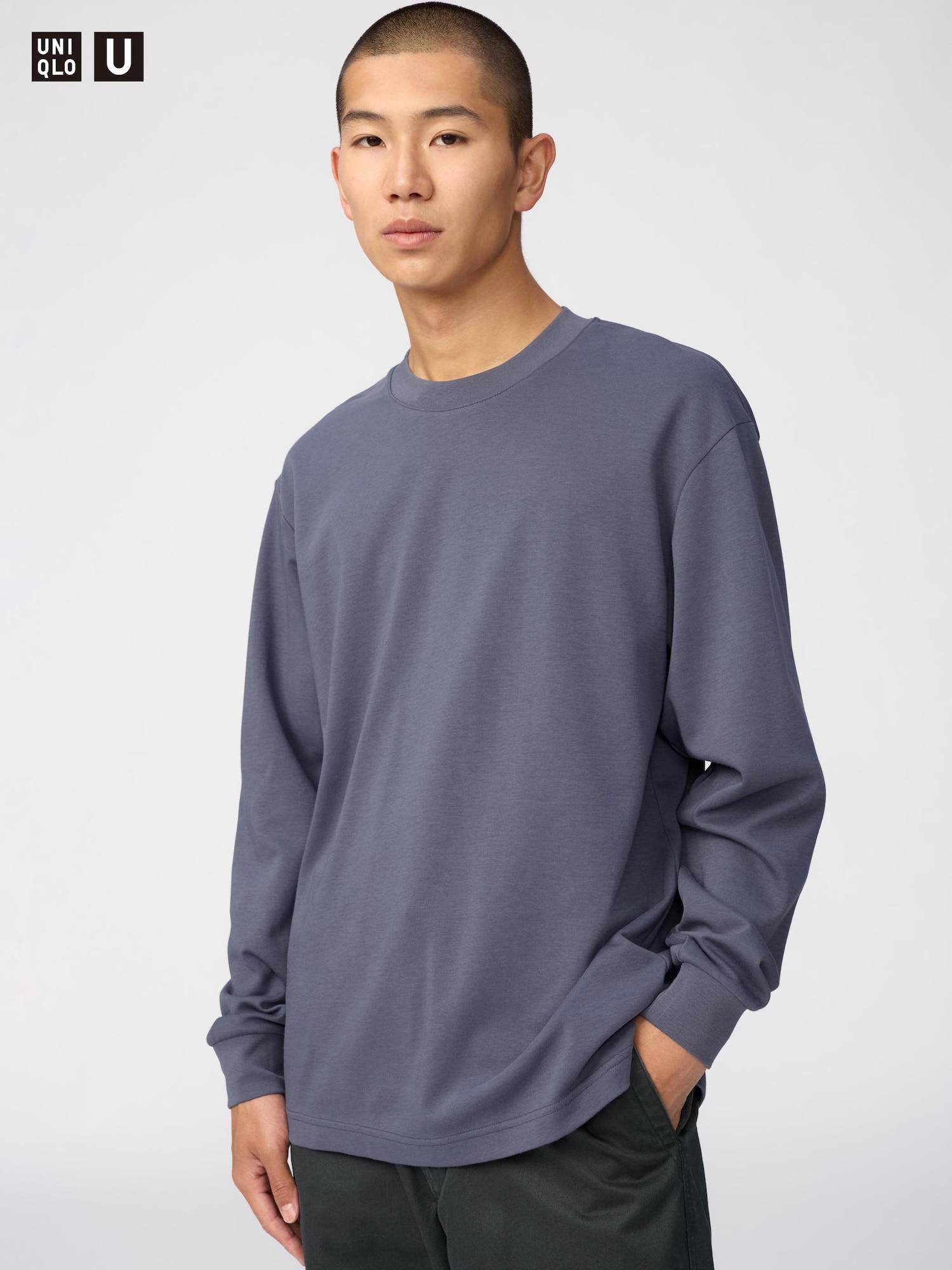 Uniqlo Airism Cotton Crewneck Tee  Long