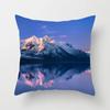Luxury Home Decor Pillow Cover Car Living Room Sofa Cushion Cover Beautiful Natural Scenery Pattern Cushion Cover