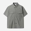 DOD Ruffle Lightweight Short Shirt (L.Charcoal Grey)