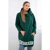 Hooded Sports Fleece Sweatshirt Casual Long-sleeved Zipper Women's Plus-size Solid Color Coat