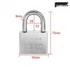 Cadenas à clé identique en acier inoxydable étanche Qiyichen