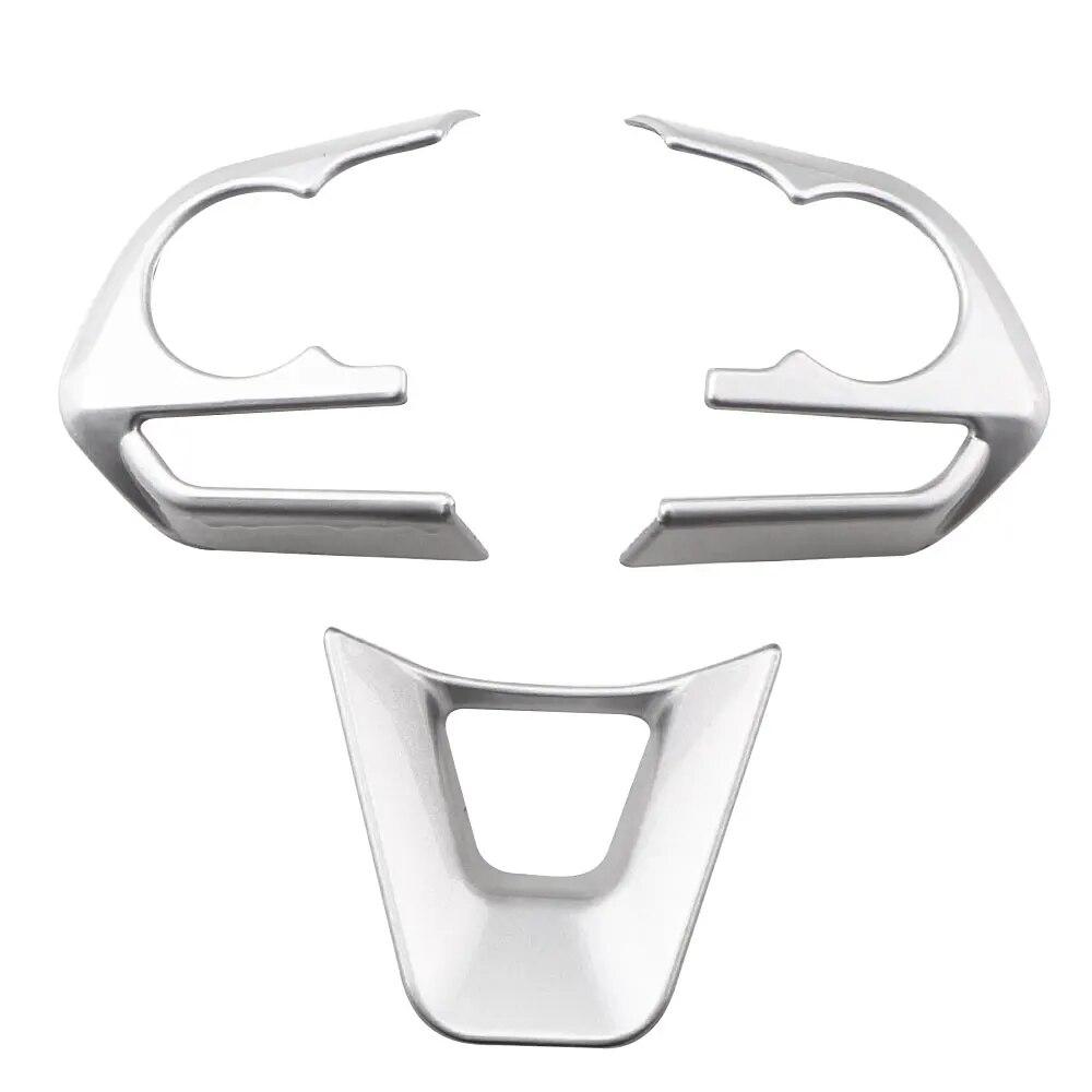Car Steering Wheel Panel Cover Sticker for Toyota RAV4 Corolla E210 Avalon 2019 2020 2021 2022