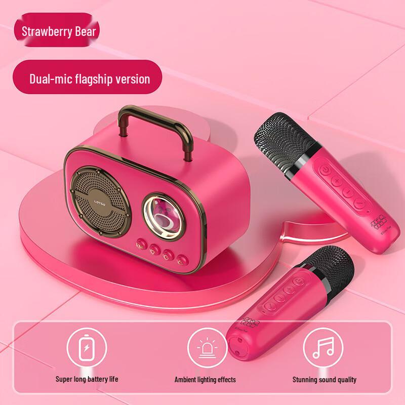 Veizhi Disney Portable Bluetooth Speaker with Dual Microphones