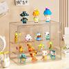 1pc Three Layer Acrylic Display Rack, Blind Box Storage Box,Llarge Capacity Dustproof