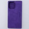 iPhone 15 Pro Max Case, ERBORD Vintage Wallet with Flap, Purple