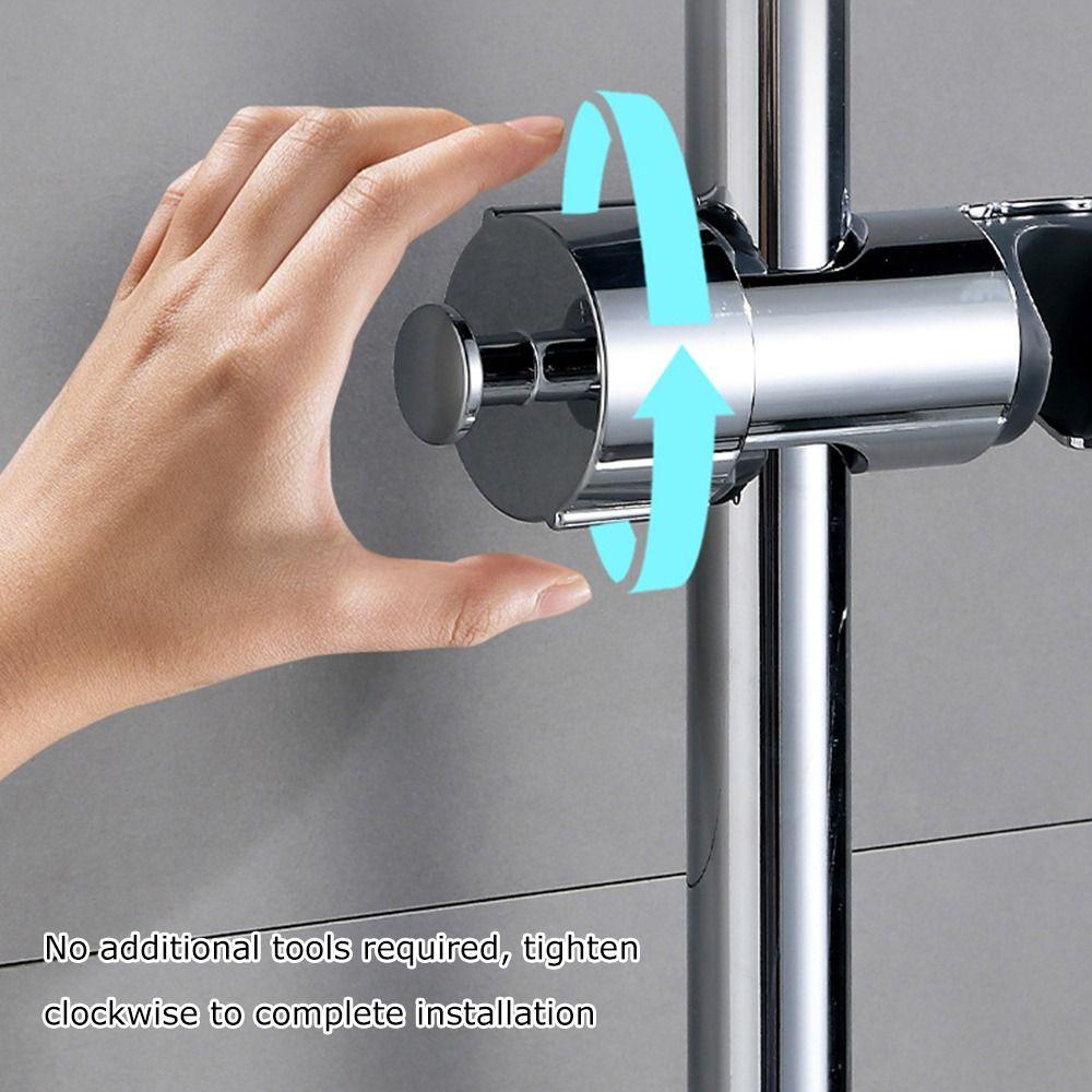 Adjustable Shower Head Holder Rotatable Sprayer Fixed Base Hardware Bath Accessories