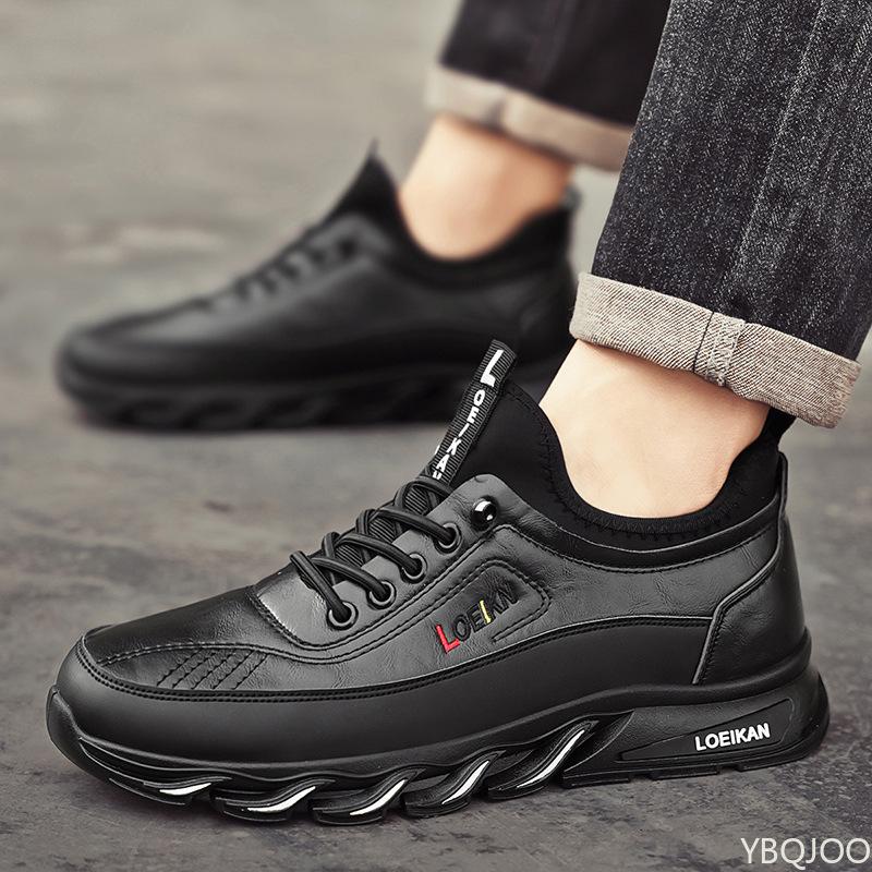 New Spring Fashionable Versatile Men's Shoes Autumn Work Anti Slip Wear-Resistant Sneakers Leisure Mountain Climbing Shoes