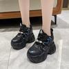 Fashion 10CM Thick Sole Autumn Sports Sneakers NEW Women High Platform Sneakers Breathable Mesh Shoes Women Wedges Heels Casual Shoes