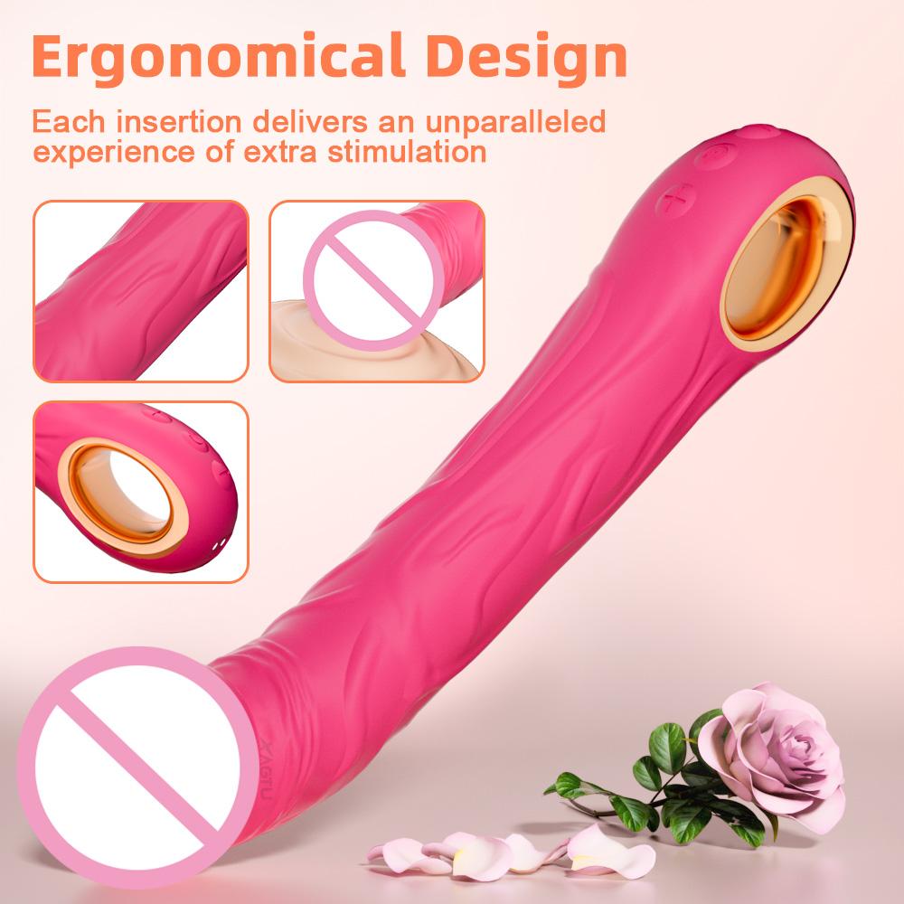Powerful Dildo Vibrator for Women Clitoris Stimulator Massager Female G Spot Vibrating Big Dick Masturbation Adult Sex Toys