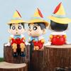 PVC-Material 15,5 cm Shin-chan Puppe Crayon Shin-chan Actionfigur Auto-Innenraum-Dekoration Modell