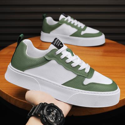 Fashion Men's Sneakers Casual Sports Shoes Men Lightweight Mesh Breathable Shoes Mens Flat White Non-slip Sports Shoes Zapatillas Hombre