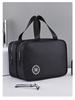 Men's Double-Layer Waterproof Toiletry Bag - Large Capacity Travel Organizer