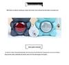 Rotating Acrylic Jewelry Box with Teddy Bear & Eternal Rose for Valentine's Day