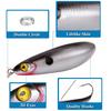 8.5cm 19.9g Fishing Lure Lifelike Simulation Metal Pre-Rigged Sinking Lure for Saltwater Freshwater