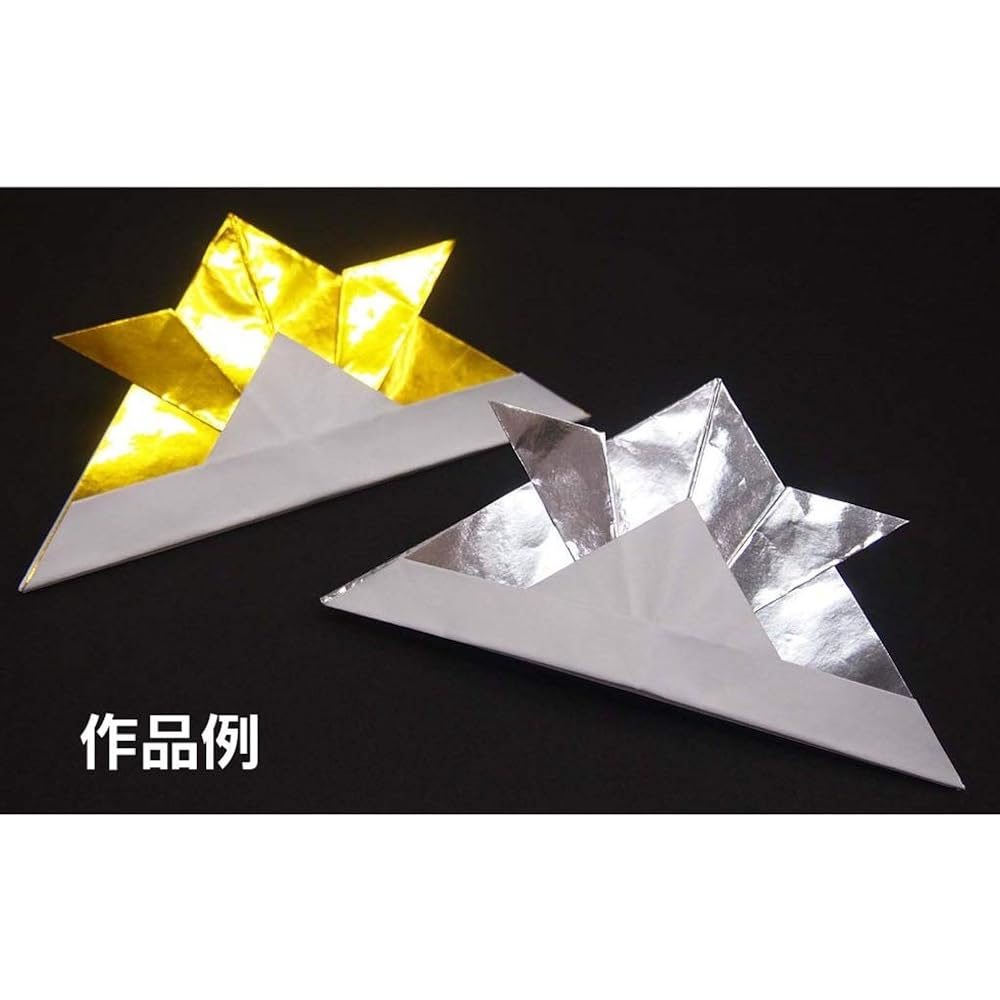 TOYO Origami Single-Sided Paper 15cm Square Gold 100 Sheets 064159