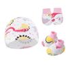 Newborn Baby Hat, Baby Hood, Male and Female Children, Spring and Autumn Baby, Pure Cotton Hat, Gloves, Foot Covers