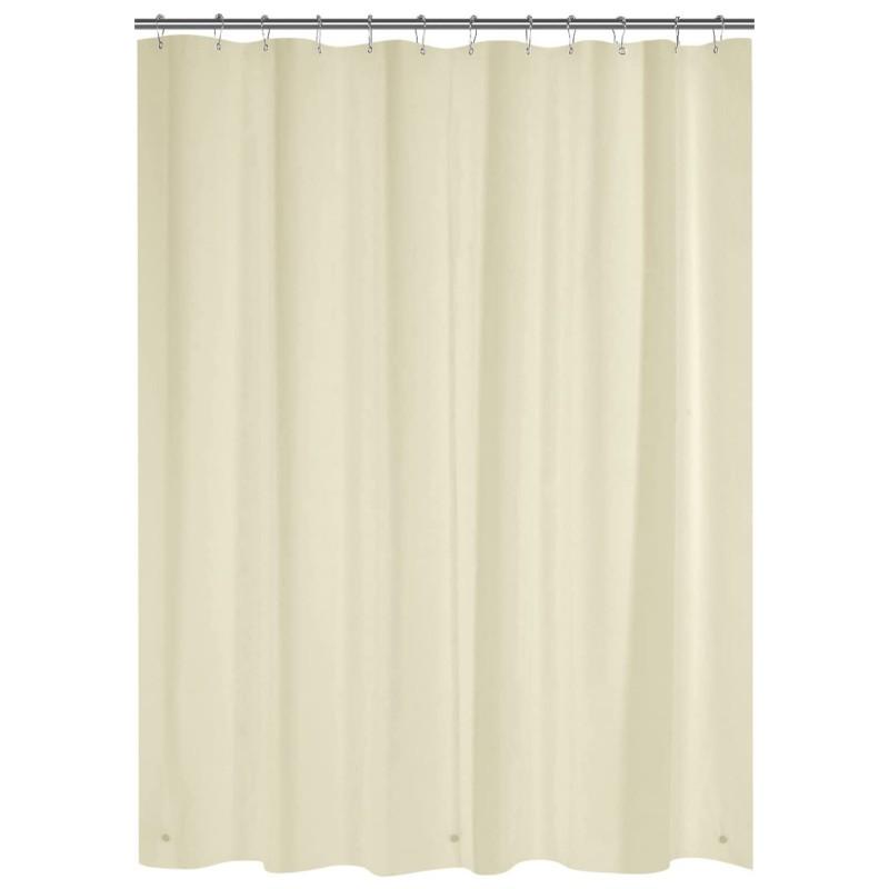 

Легкий вкладыш для занавески для душа, вкладыш для занавески для душа водонепроницаемый тонкий пластиковый вкладыш W80cmxH180cm бежевый