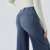 High Stretch Jeans Spring Autumn Casual Loose Artistic Straight Pants Vintage Streetwear Women Clothing High Waist Cargo Jeans
