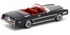 Brekina Scale HO Scale Cadillac Eldorado Convertible 1975 Black Diecast Model Car 1/87