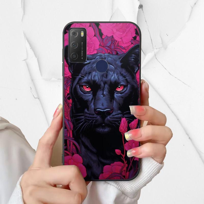 For Alcatel 1S 2021 Case 6025H 6025D Fashion Silicone Soft TPU Phone Cover For Alcatel 1 S 2021 1S(2021) Case Funda Coque Bumper