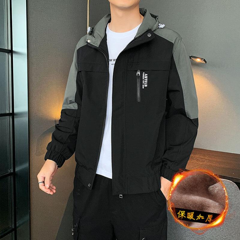 2025 Fall/Winter New Windproof Jacket Men's Regular Fashion Trend Men's Warmth