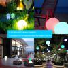 LED Glowing Beach Ball Lamp Outdoor Water Game Floating Light Ball Swimming Pool Inflatable Glowing Balloon Toy Yard Lawn Lamp