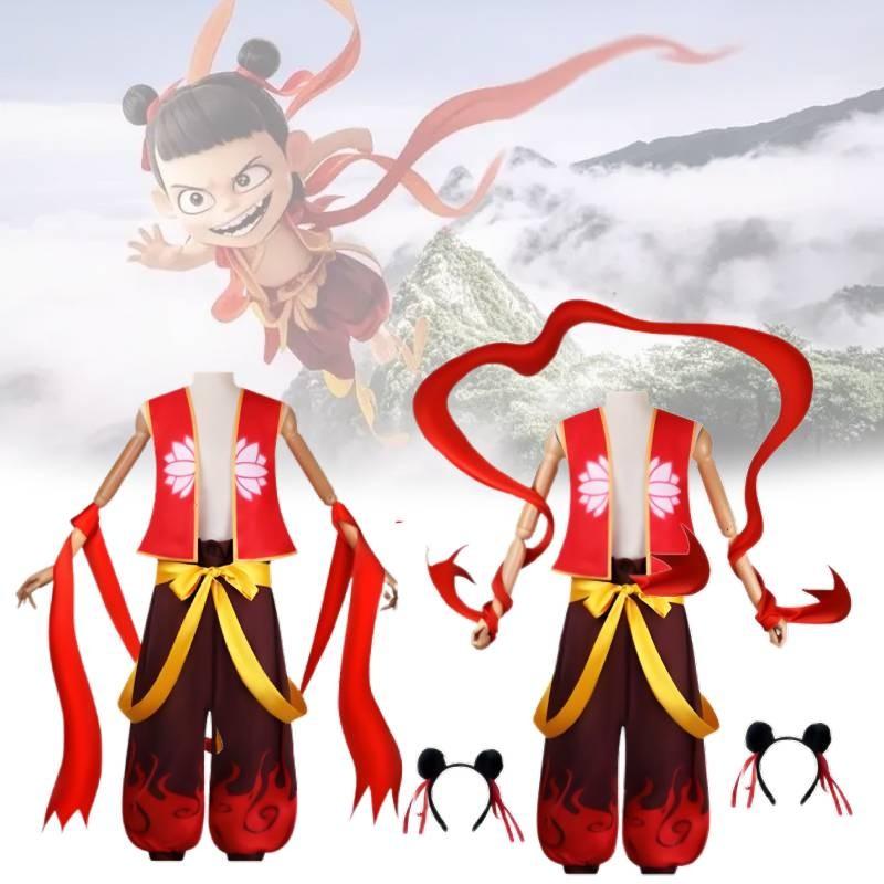 Zha 2 Ne Cosplay Costumes Full Set Childrens Mens Womens Retro Performances