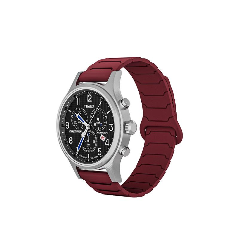 Samsung Watch7 & Huawei 22mm Magnetic Silicone Band - Flat Head Armor Warrior Loop