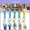 Creative Cartoon Alien Keychain Pvc Keyring For Fun Gift Ideas Unique Modern Art Style