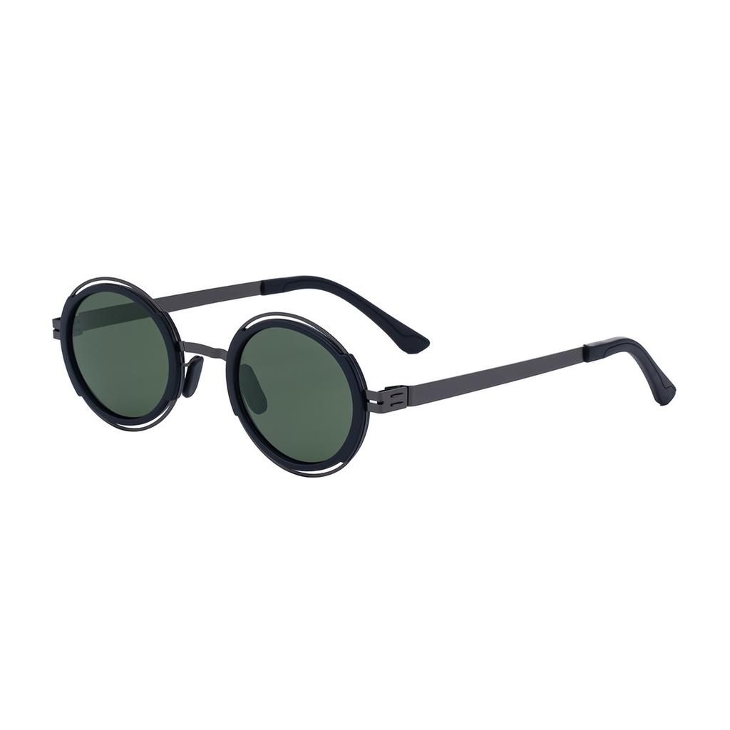 JYL TS Men's Round Polarized - Screwless Driving Outdoor Shades MY-98326