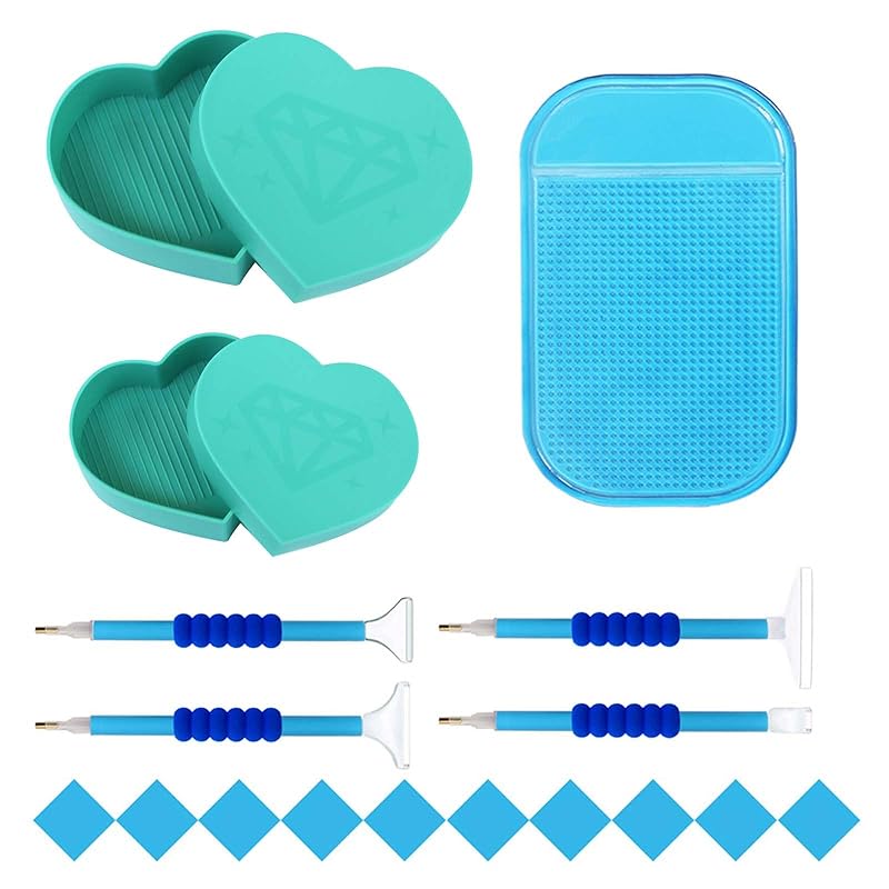 

diamond art tools [Set of 17] Diamond Art Pen resin diamond paint pen DIY Tools, Diamond Art Accessories for Diamond Painting Enthusiasts