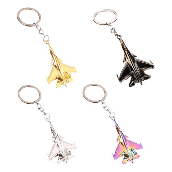Airplane-Shaped Keychain for Women Men, Funny Pendant Charms Keychains Accessories Gifts for Car Key Ring, Backpacks, Hand Bag