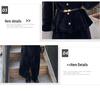 2025 Winter Women's Plus Size Slimming Fur Collar Jacket & Belted Skirt Set
