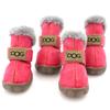 Haustierschuhe, verdickte Schneestiefel für Hunde zum Warmhalten, Teddy Herbst- und Winterschuhe, VIP-Schuhe