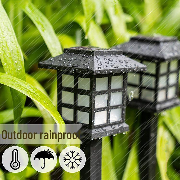 Solar Wasserdichte Außenwegleuchten - Villa, Garten, Terrasse, Rasen, Landschaftsbeleuchtung