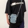 Kadın Erkek Denim Telefon Çanta Fermuarlı Mini Omuz Crossbody Çanta