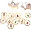 HEIXIE Christmas Star Curtain String Lights
