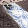 Phone Case For IPhone 17 17E Air 16e 16 Pro Max 15 14 Plus 13 12 11 Pro Max Shockproof Silicone Back Cover Case Anime Couple