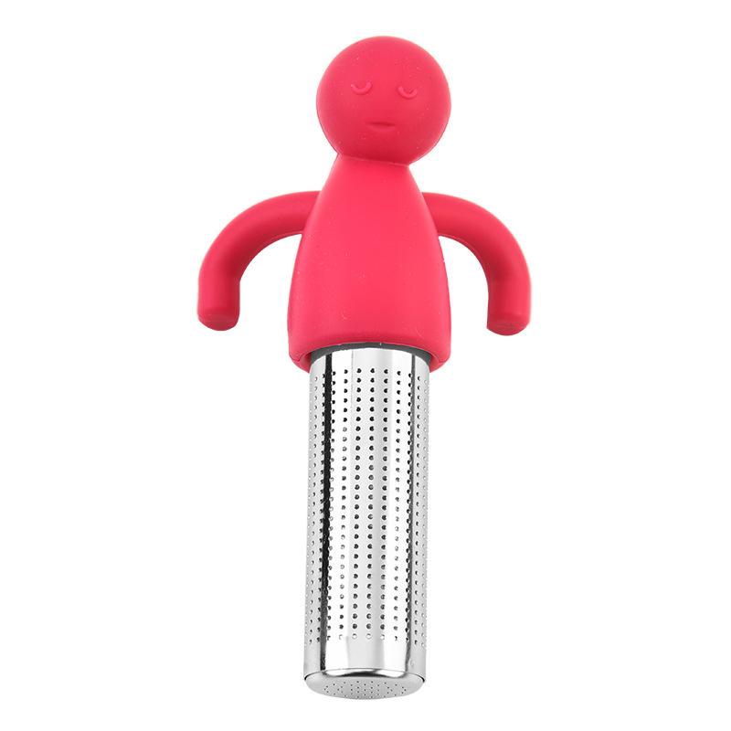 Stainless Steel Tea Infuser Kitchen Accessory Household Use Reusable Metal Makeup Brushes  Massage Kitchen Dining Bar Garden