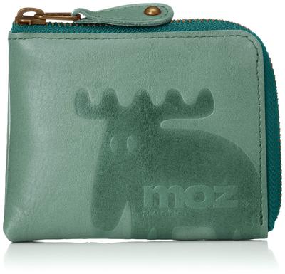 Moz Elk Bifold Wallet ELK-ZNWE Women's Green
