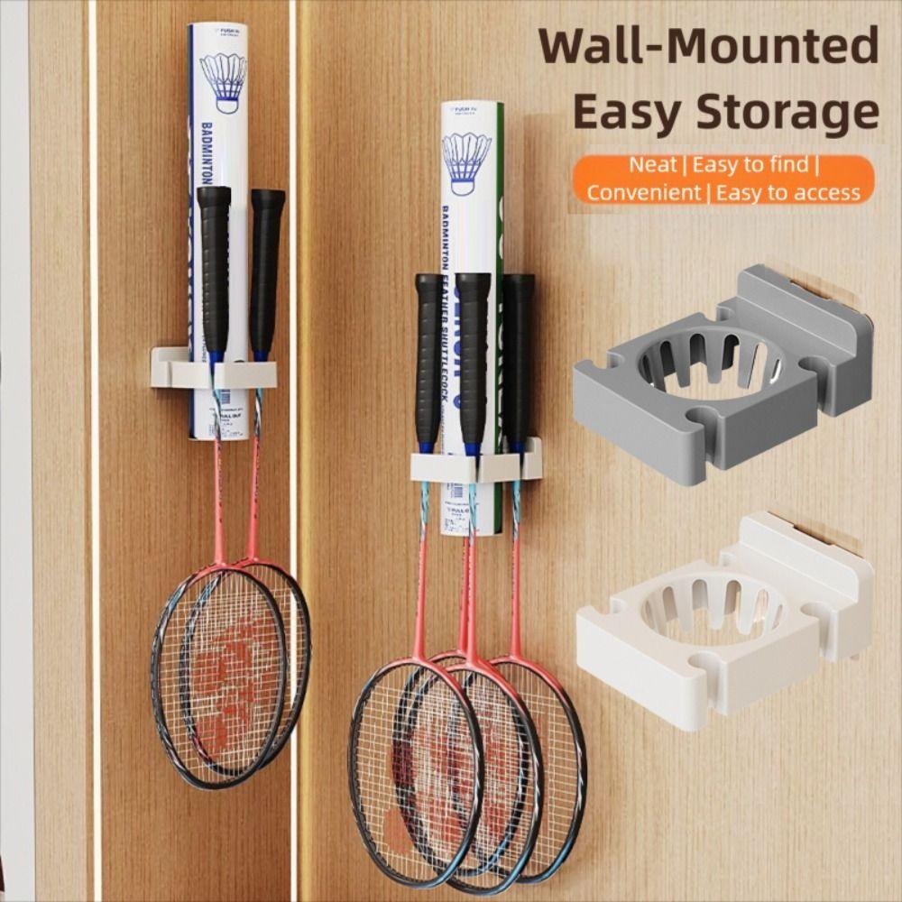 Wandmontiertes Aufbewahrungs- & Ausstellungsregal Einfach zu installieren Tischtenisschläger-Organizer Haushalt