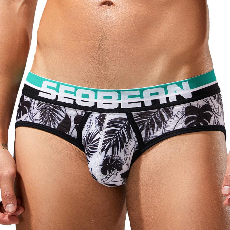 

SEOBEAN Мужское сетчатое треугольное нижнее белье - Удобное, дышащее и стильное Extra Large чёрный